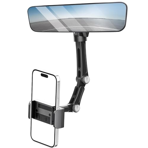 Phonery DriveEase ® Rear View Mirror Phone Holder