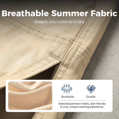 💥Hot Sales-49% OFF💖Men's Casual Cargo Shorts with Drawstring Waist