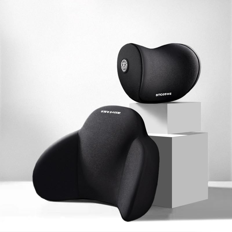 Phonery ErgoEase ®  Car Seat Headrest & Lumbar Support Kit