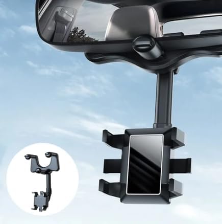 Phonery ClearView ® Phone Holder for Car Rearview Mirror