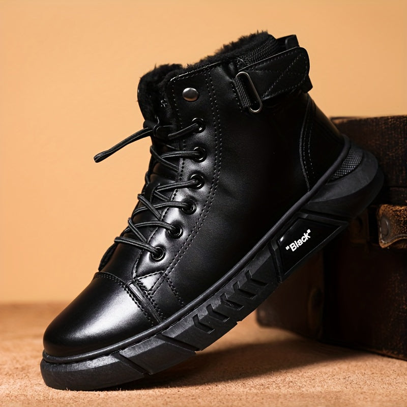 Men's Casual Versatile Genuine Leather Martin Boots