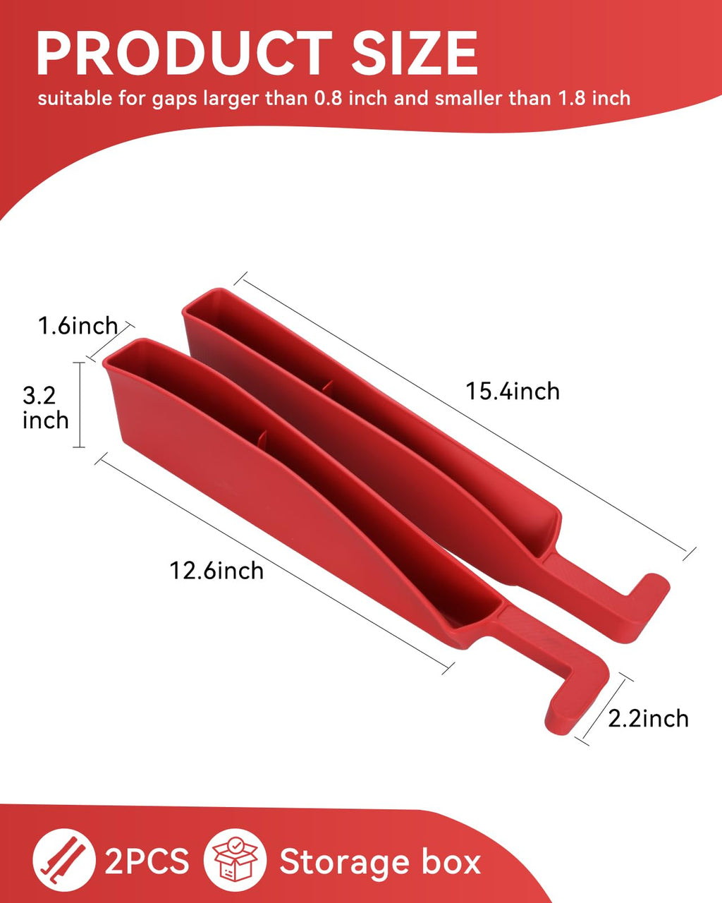 Phonery DropStop ® Best Car Seat Gap Filler