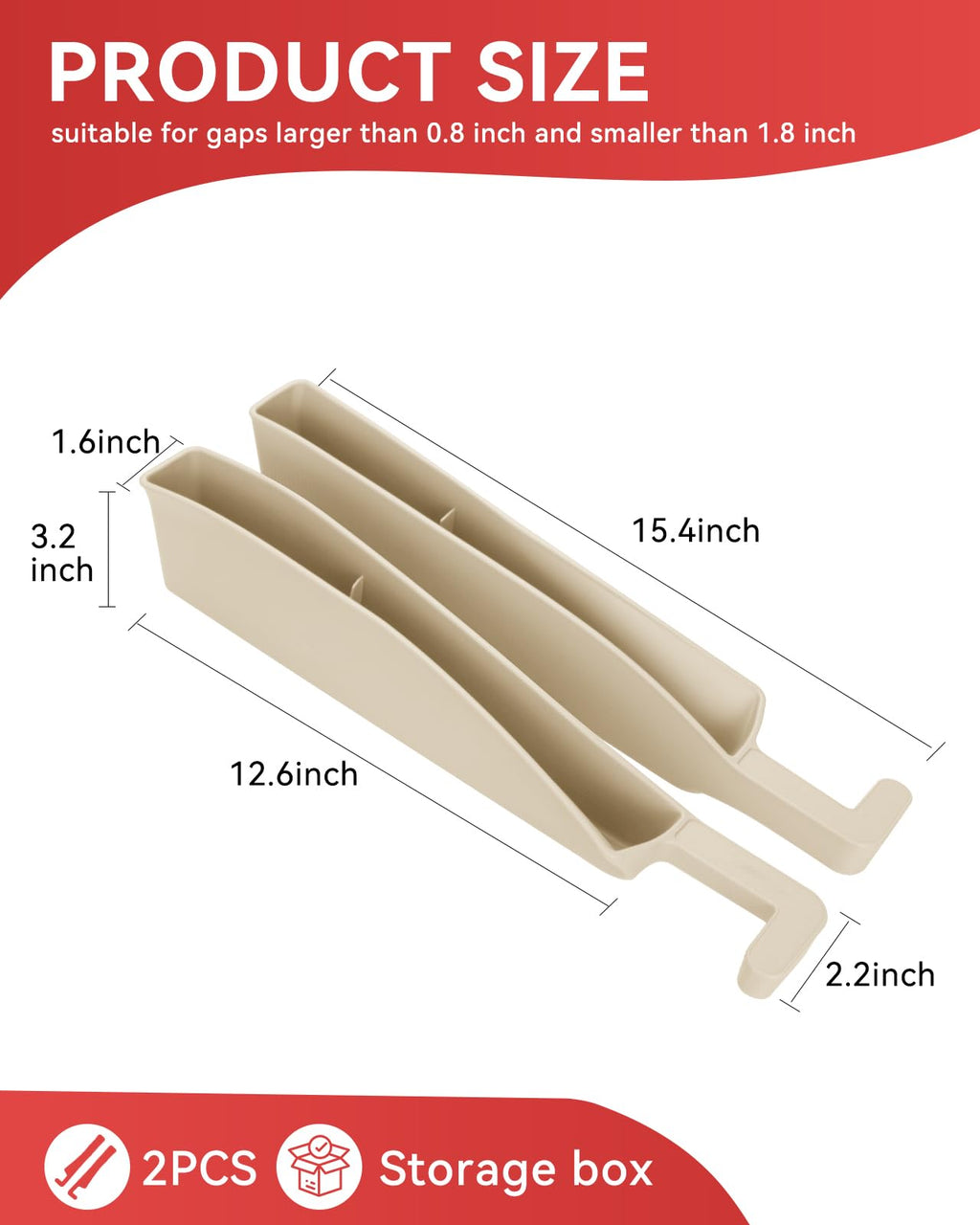 Phonery DropStop ® Best Car Seat Gap Filler