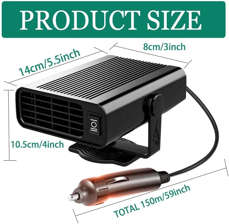 Phonery WarmDrive ® Porable Car Heater