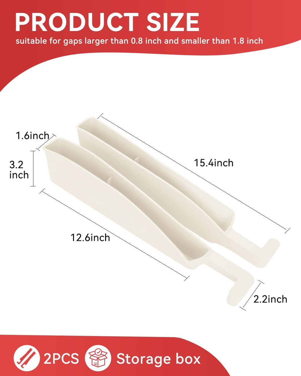 Phonery DropStop ® Best Car Seat Gap Filler