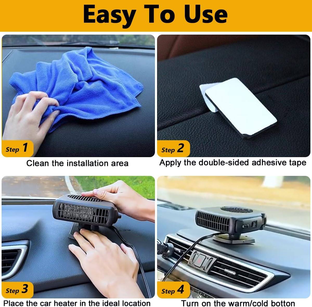 Phonery FrostGuard ® Windshield Defogger & Defroster