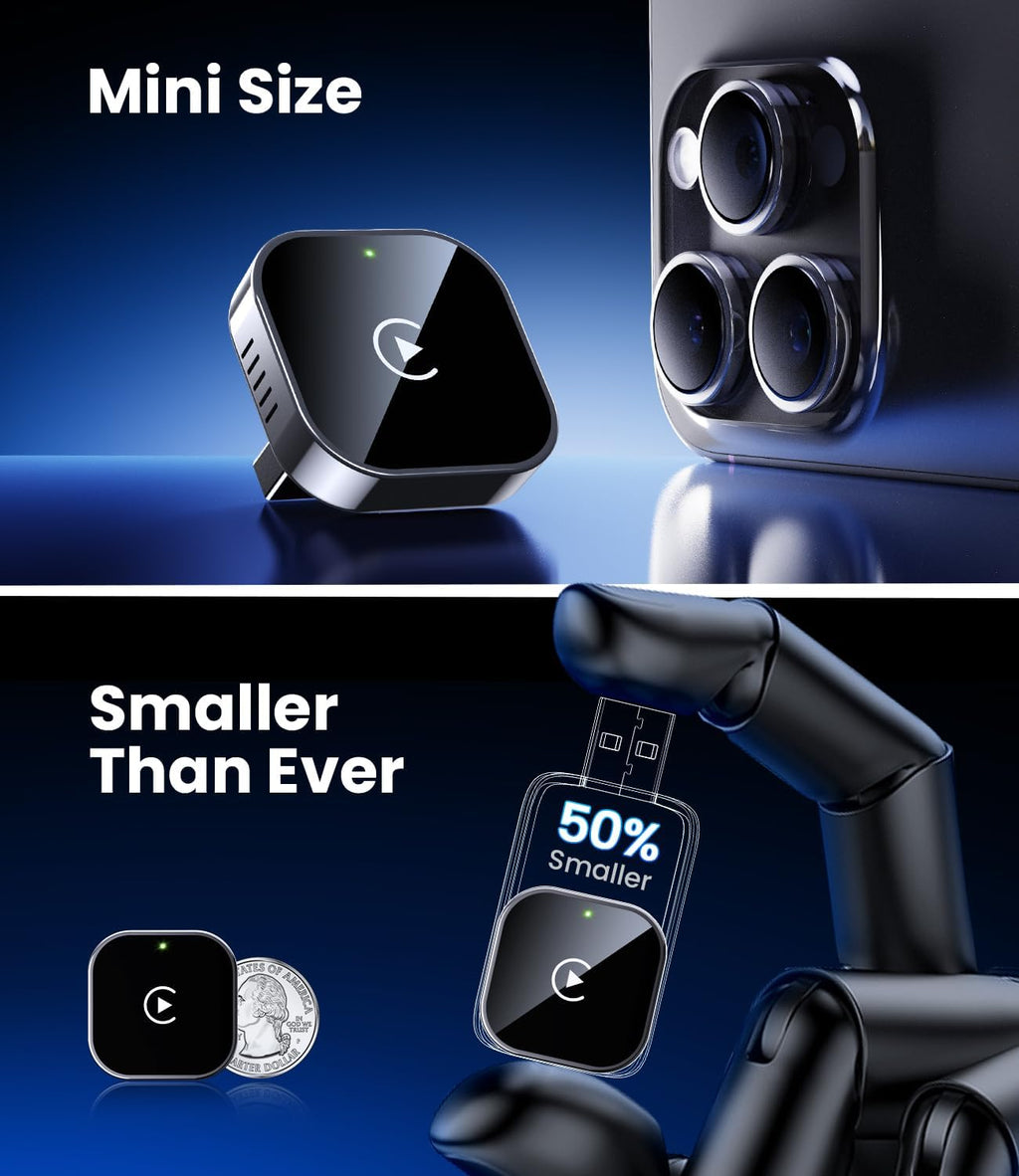 Phonery LinkRide ® Best Wireless Carplay Adapter