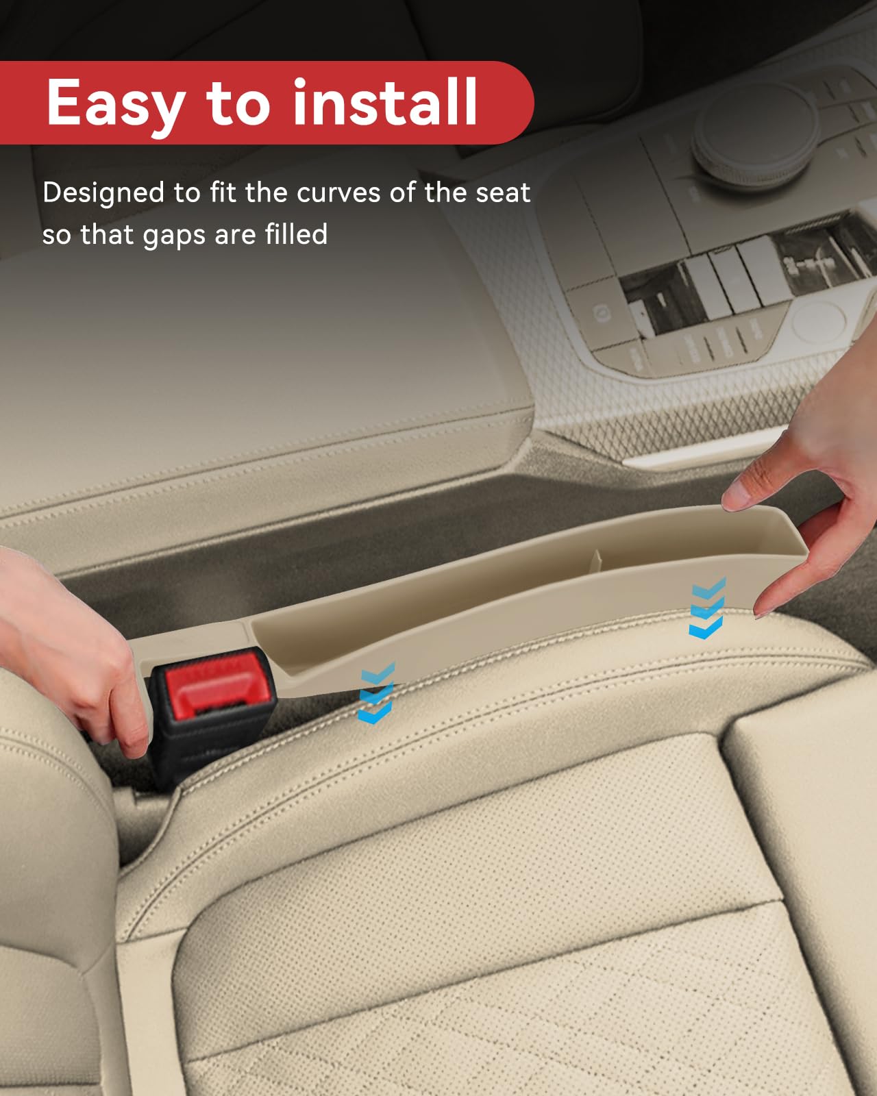 Phonery DropStop ® Best Car Seat Gap Filler