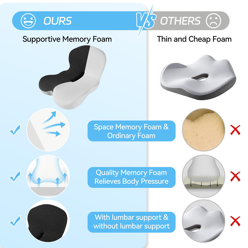 Phonery RoadComfort ® Seat Cushion for Truck Drivers