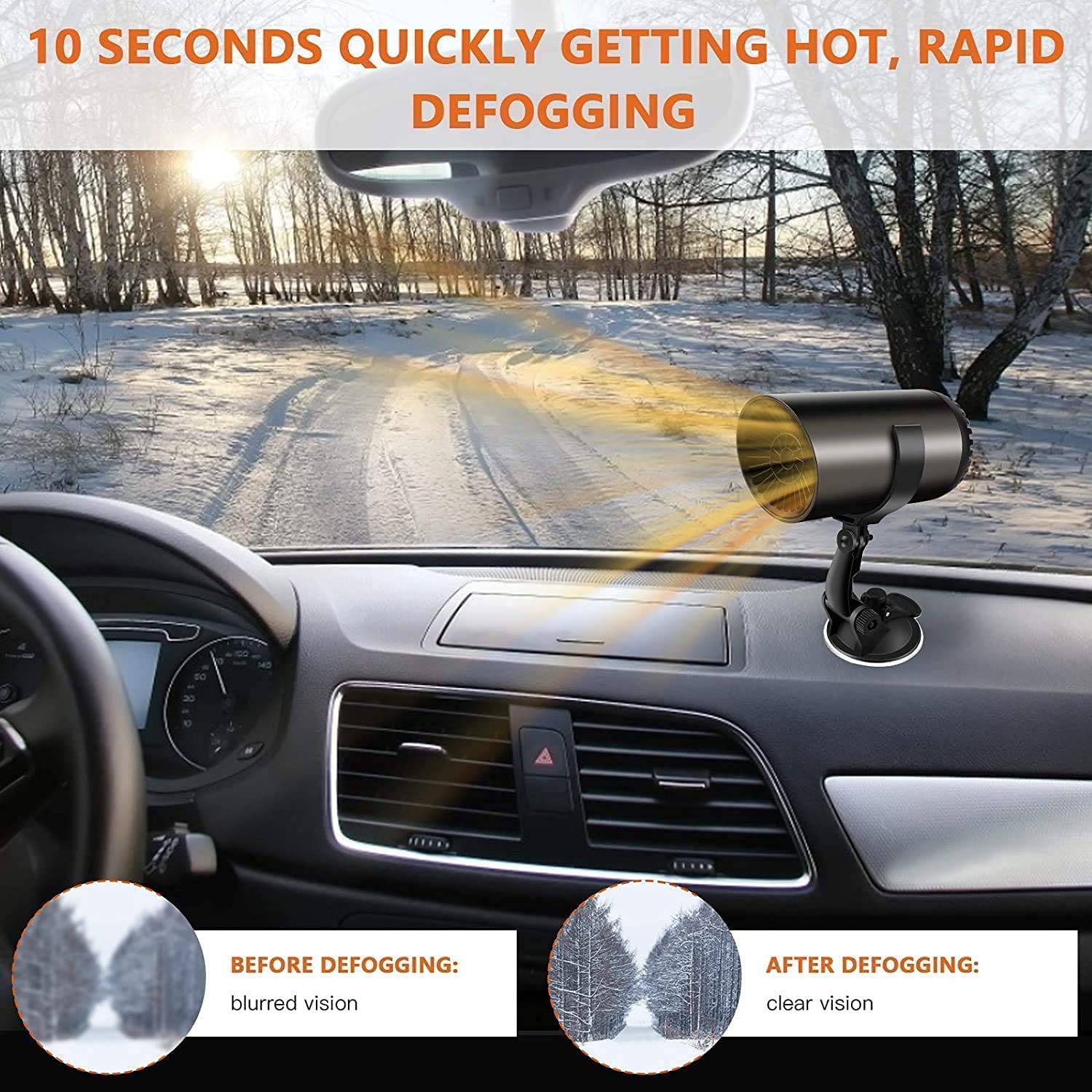 Phonery Heat ® Portable Car Heater