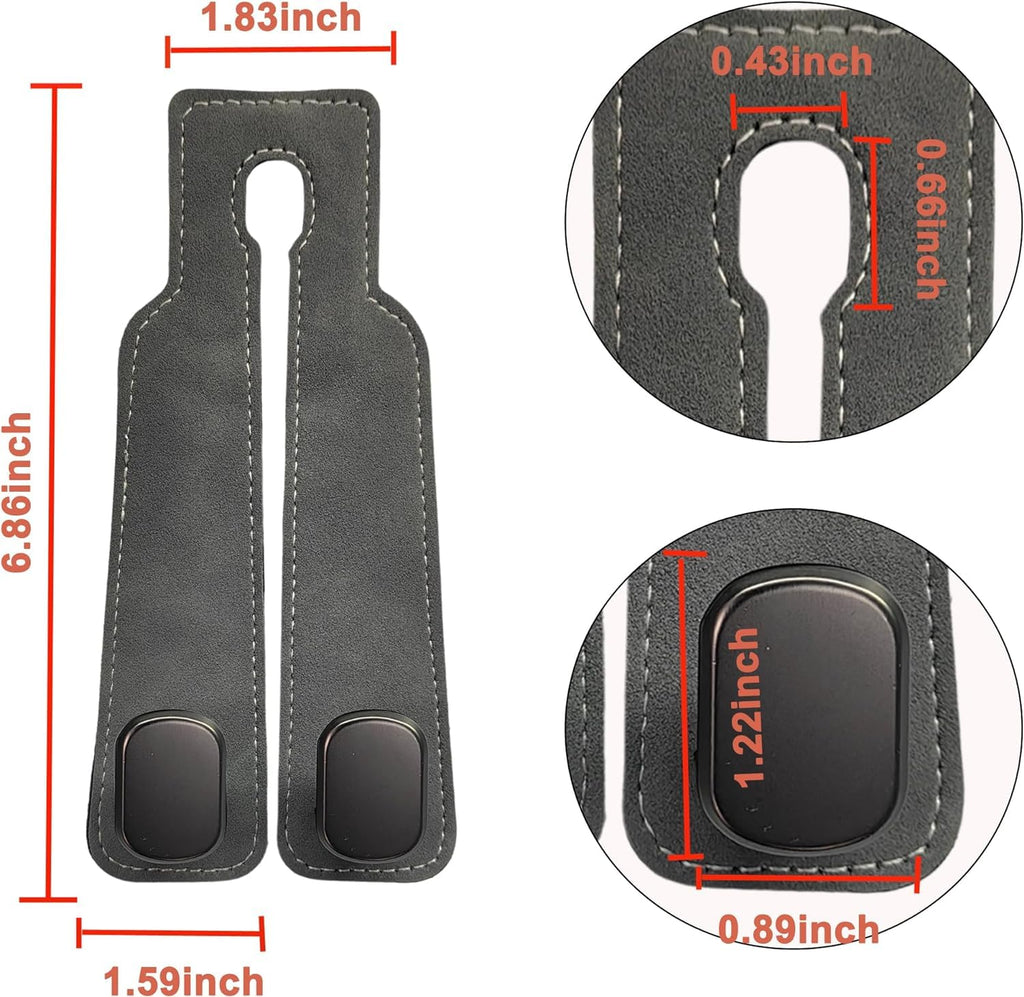 Phonery HookMate ® Headrest Hooks for Car 4 Pack