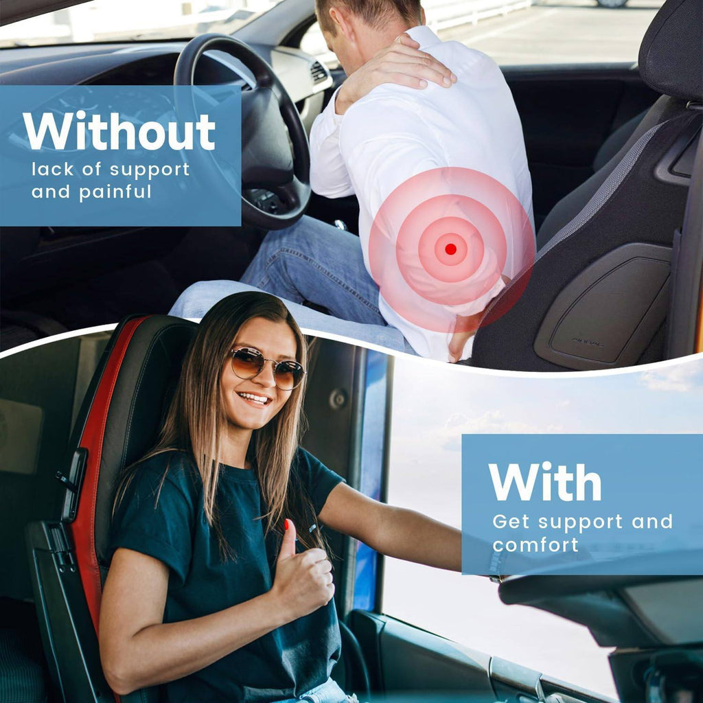 Phonery CloudRide ® Gel Seat Cushion For Driving