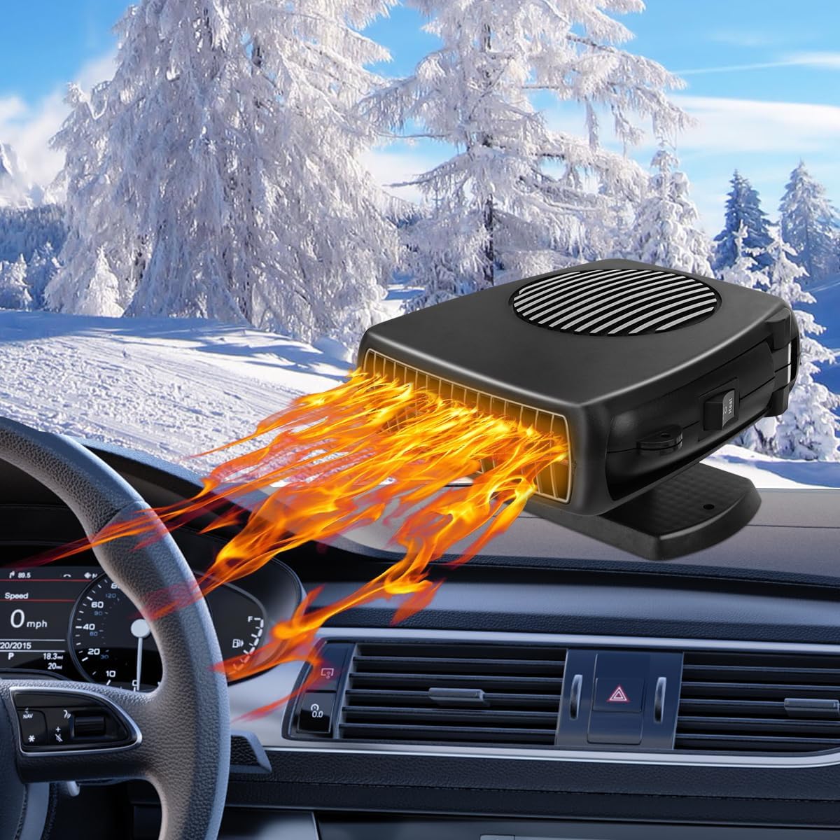 Phonery FrostGuard ® Windshield Defogger & Defroster