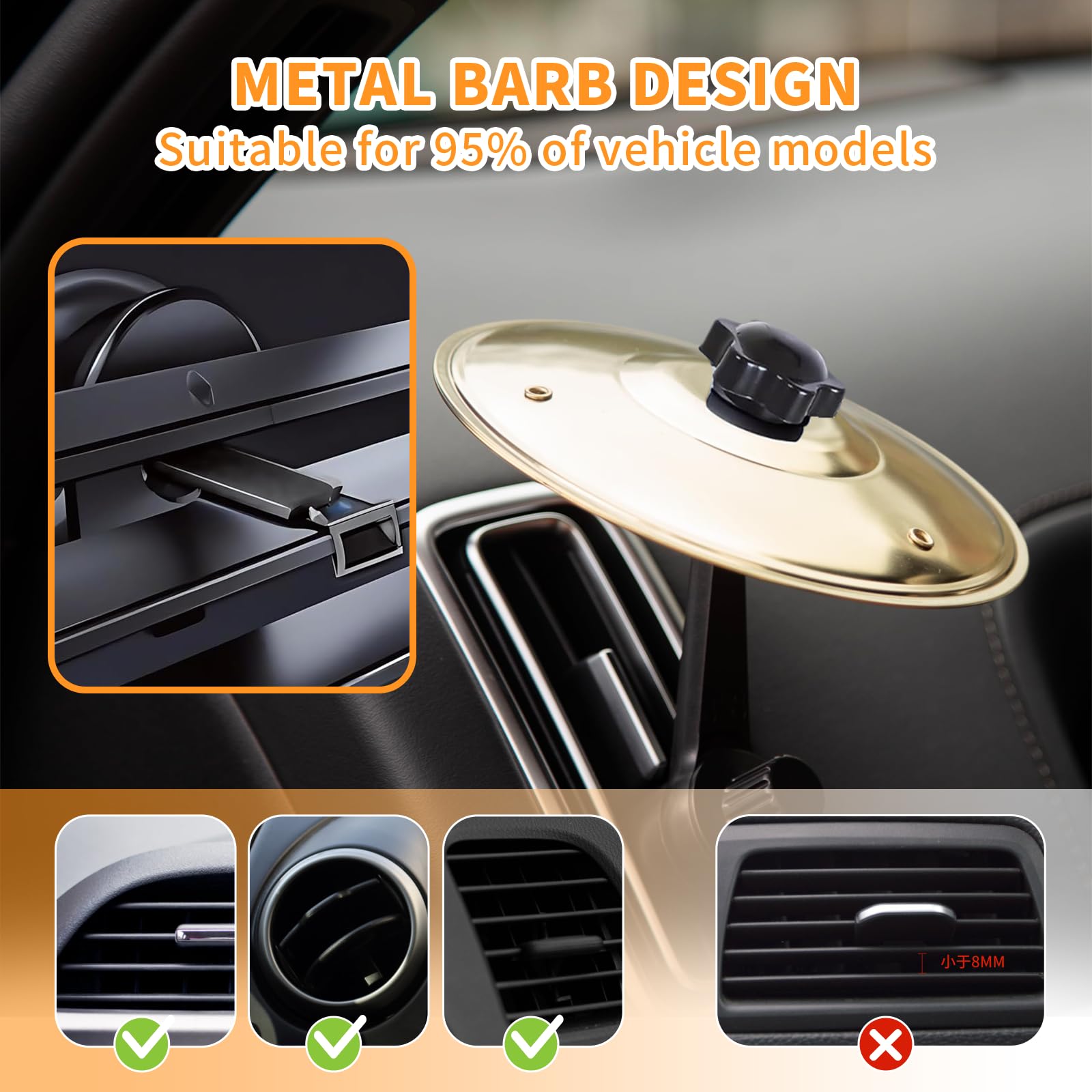 Phonery BeatRide ®  Drum Set For Car