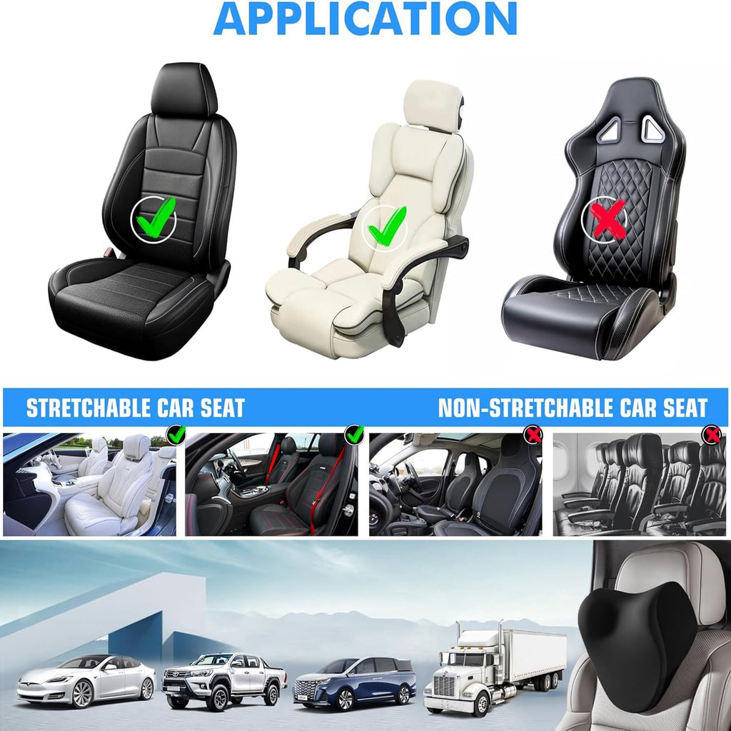 Phonery NeckEase ® Neck Pillow For The Car