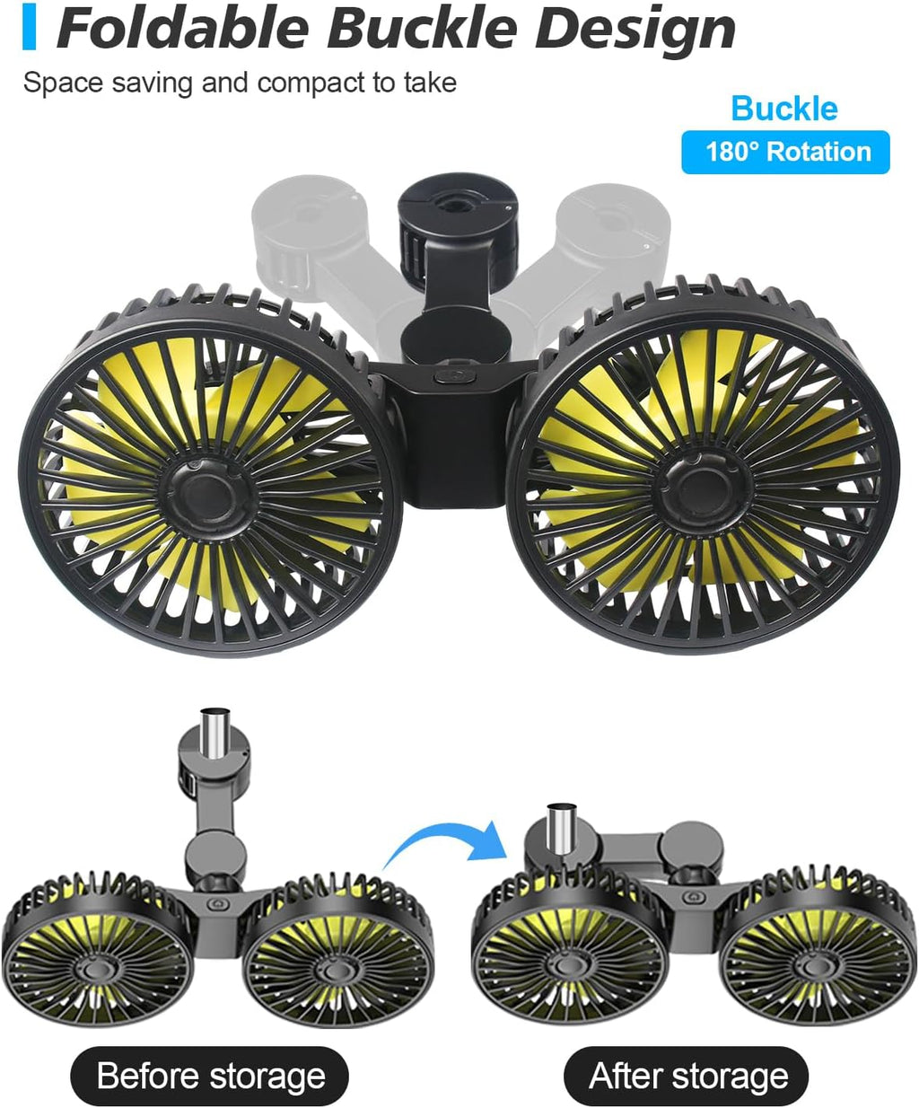 Phonery AeroFlow  ® USB Car Fans