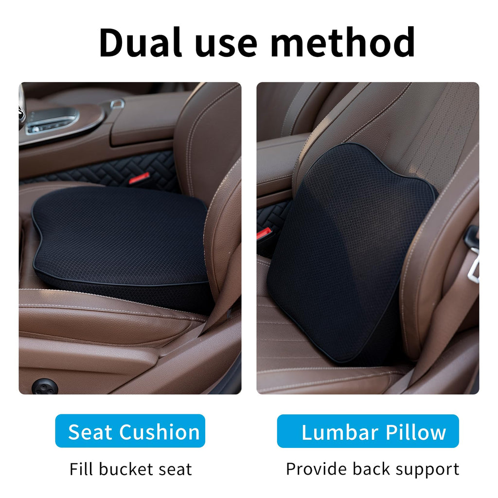 Phonery BoostDrive ® Car Seat Booster for Shorter Drivers