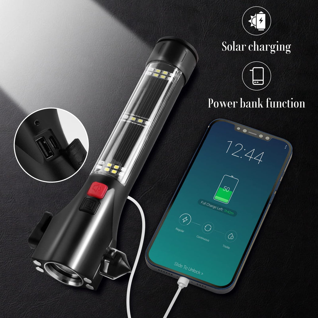 Phonery RescueTorch ® Safety Hammer For Car