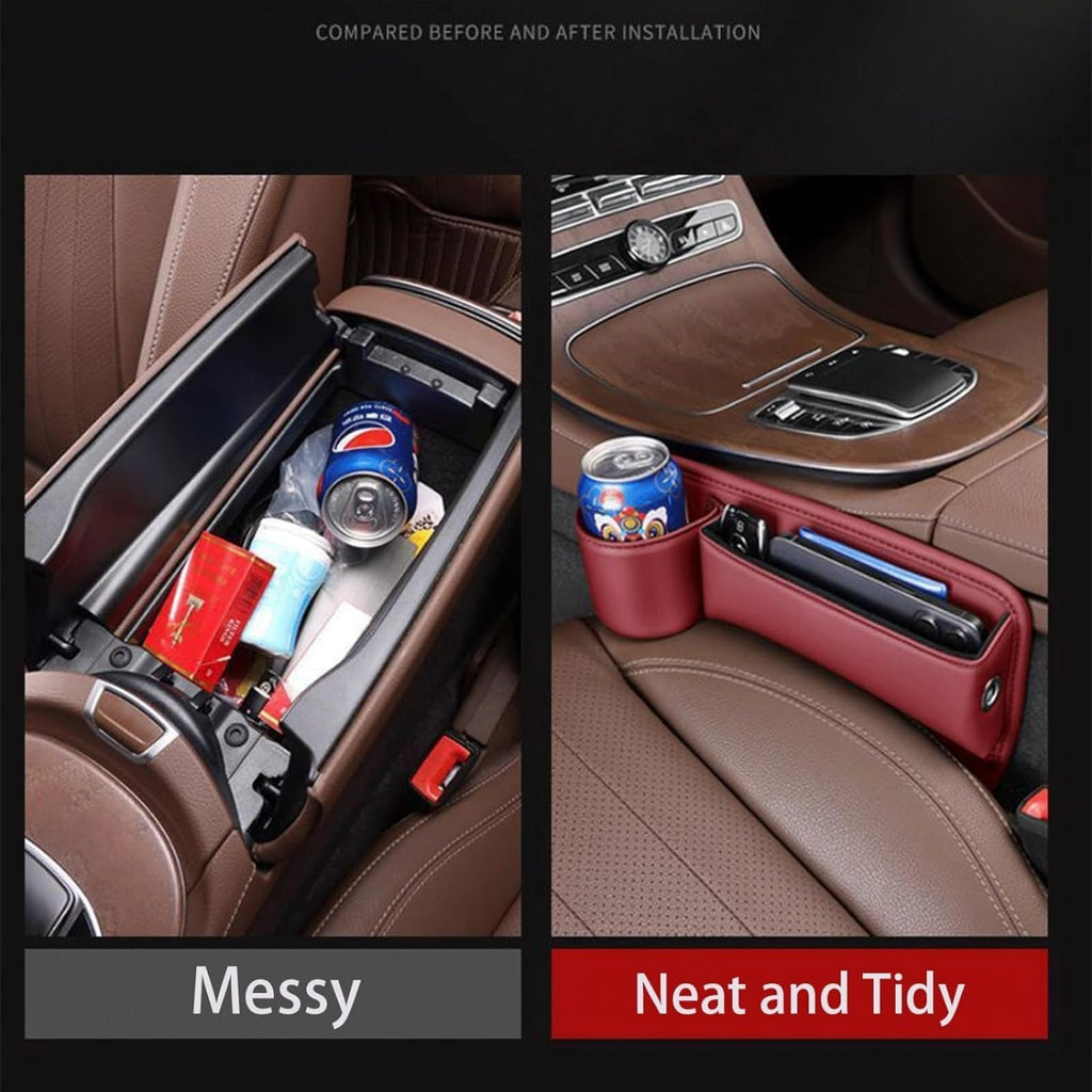Phonery GapGenius ® Car Seat Gap Filler for Driver and Passenger 2 Pack
