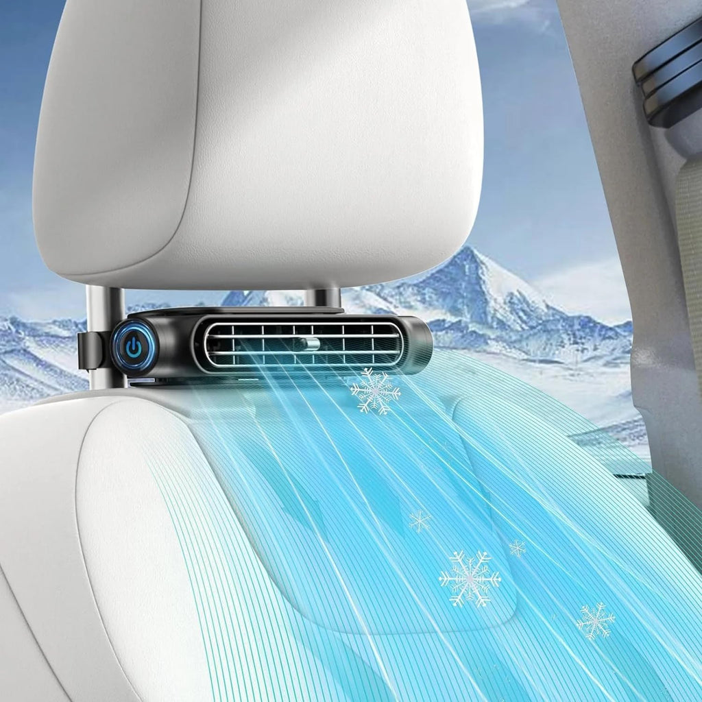 Phonery PureFlow ® Car Fan for Driver and Passenger's Seat