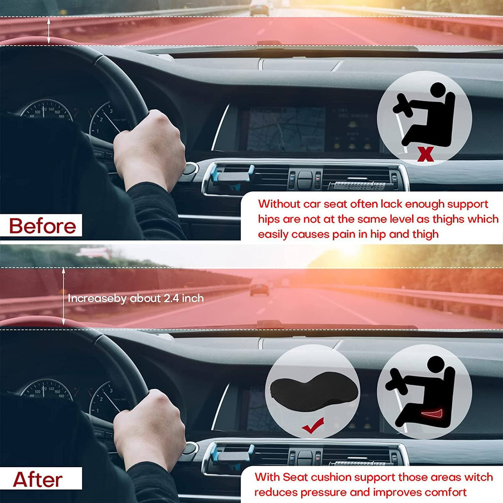 Phonery Pad ® Seat Wedge for Car