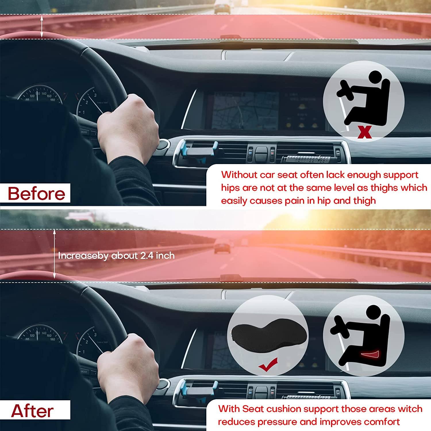 Phonery Pad ® Seat Wedge for Car