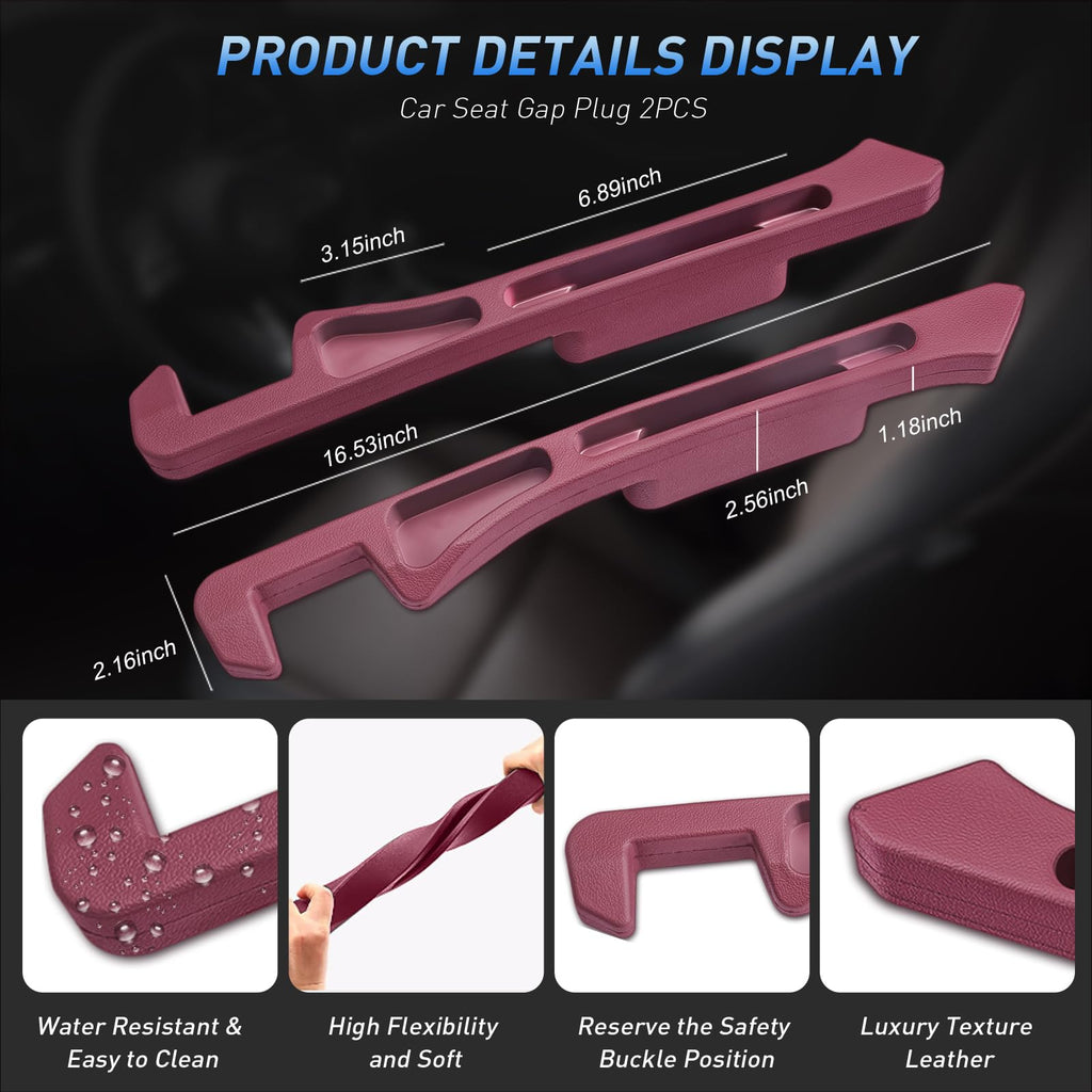 Phonery DropGuard   ® Car Seat Gap Fillers
