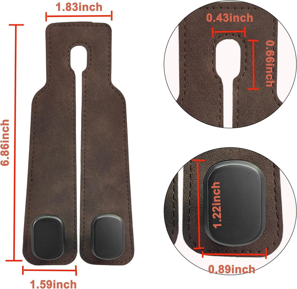 Phonery HookMate ® Headrest Hooks for Car 4 Pack