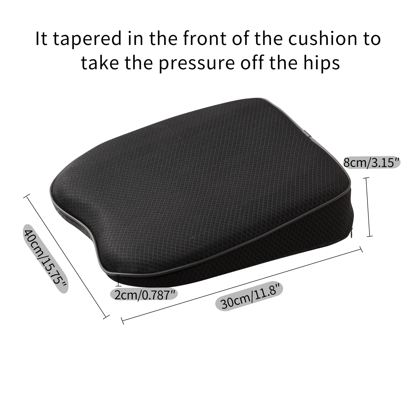 Phonery BoostDrive ® Car Seat Booster for Shorter Drivers