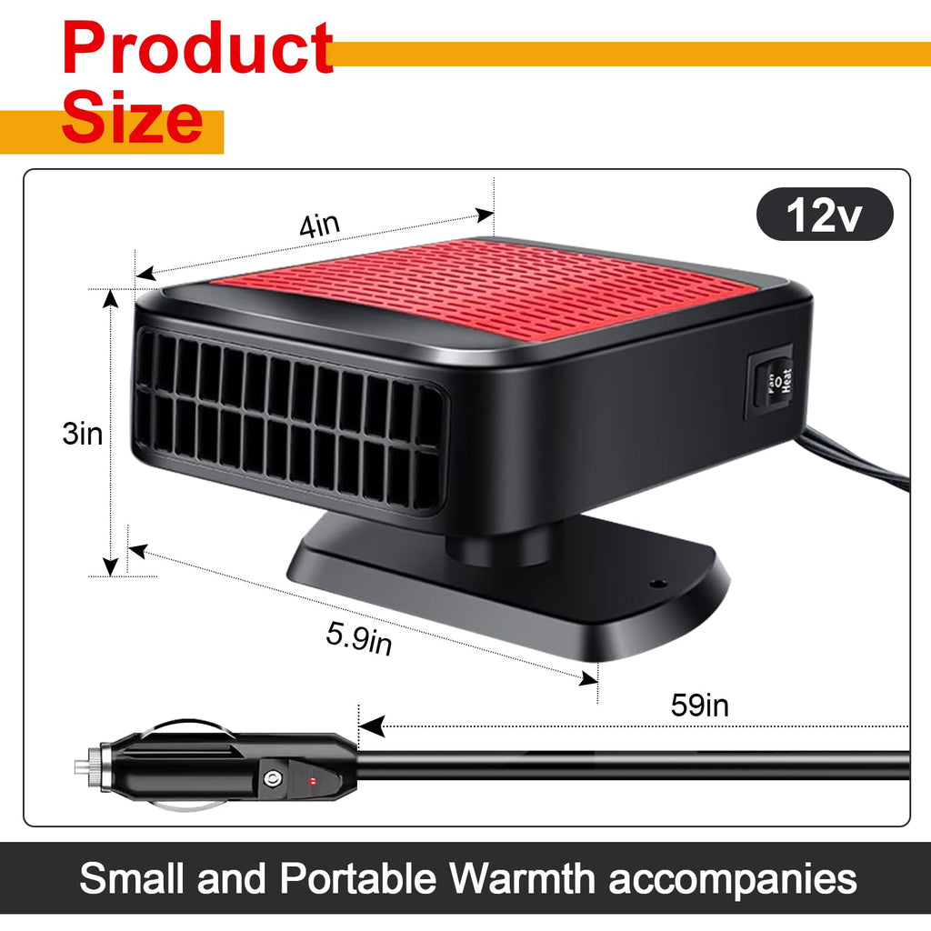Phonery HeatWave ® Car Heater Defroster