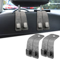 Phonery HookMate ® Headrest Hooks for Car 4 Pack