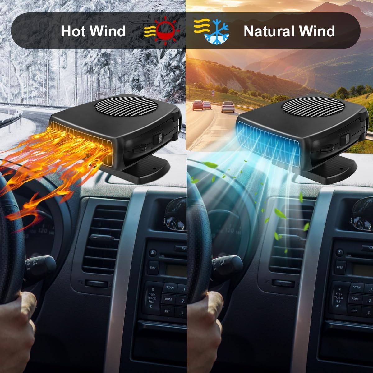 Phonery FrostGuard ® Windshield Defogger & Defroster