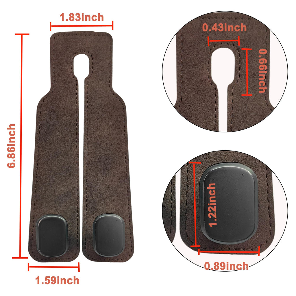 Phonery HookMate ® Headrest Hooks for Car 4 Pack