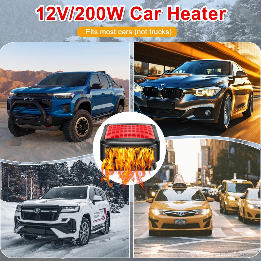 Phonery HeatWave ® Car Heater Defroster