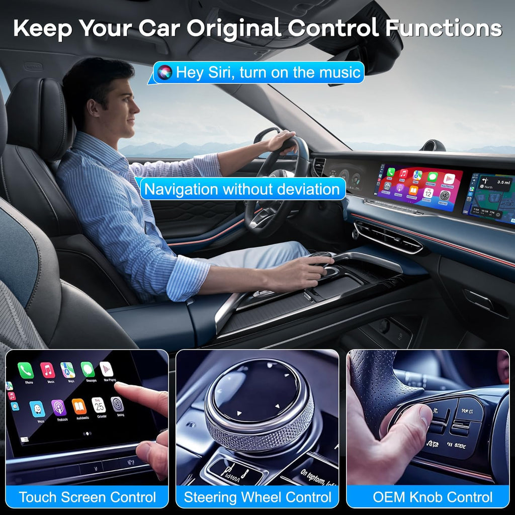 Phonery CarPlayGo ® Carplay Wireless Adapter for Car