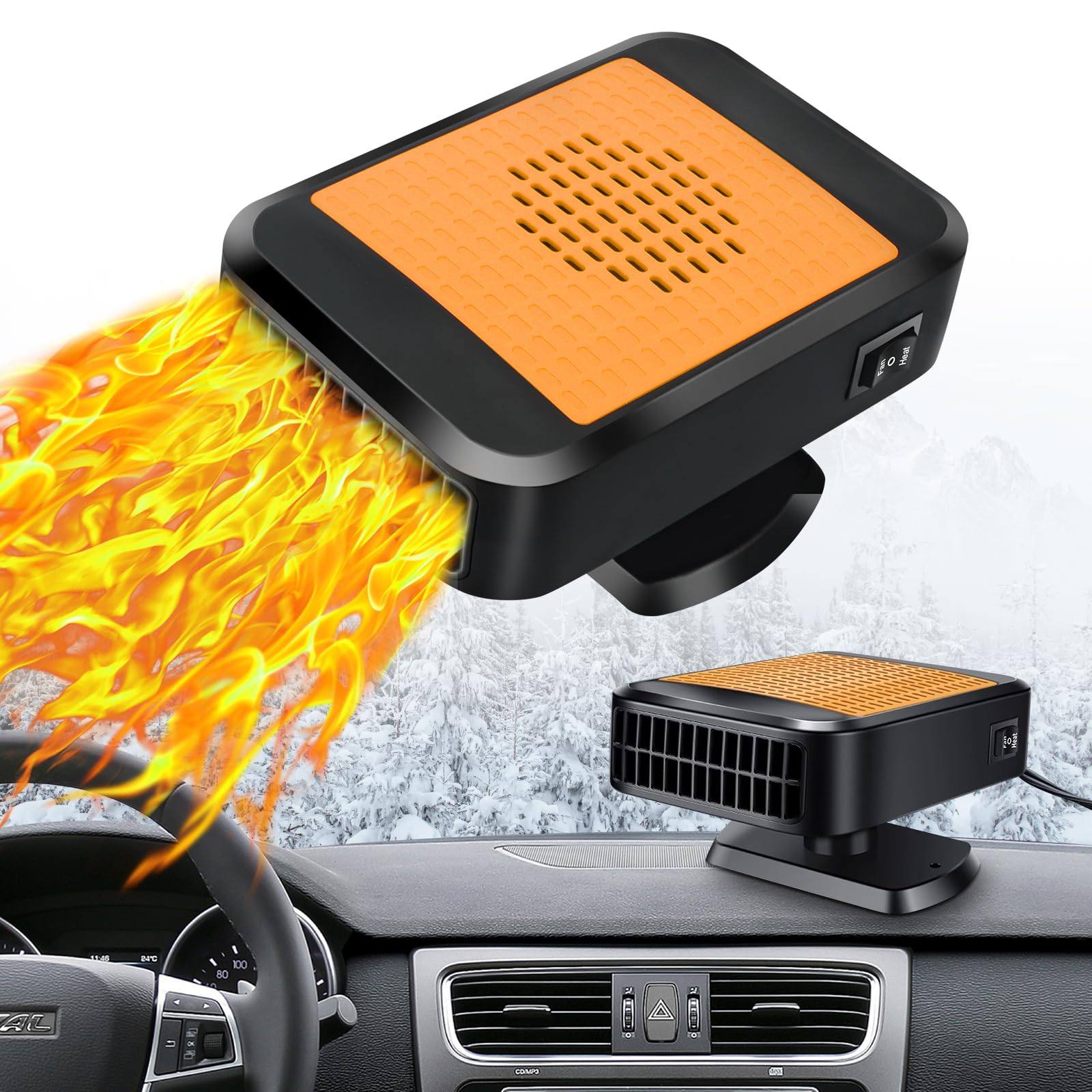Phonery HeatWave ® Car Heater Defroster