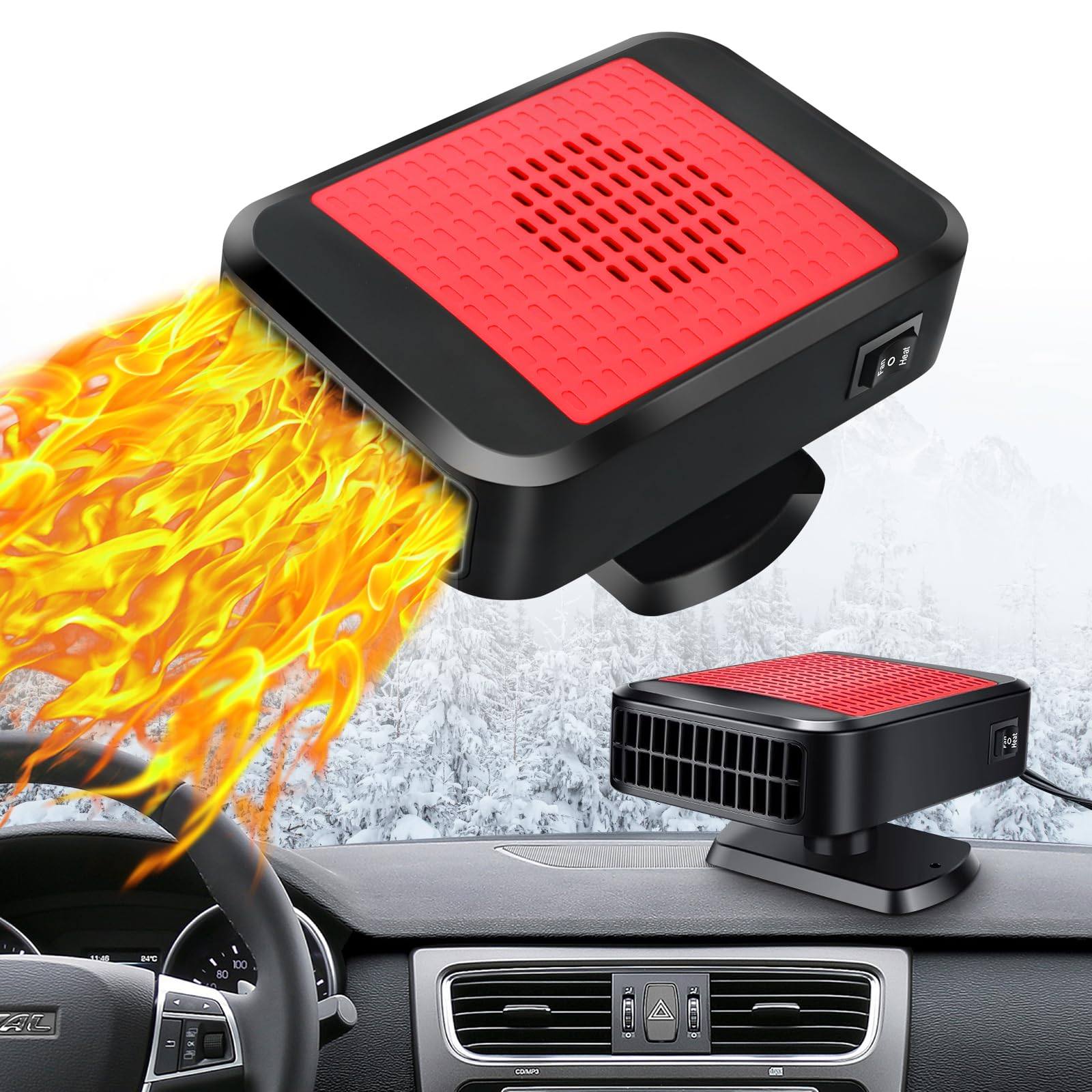 Phonery HeatWave ® Car Heater Defroster