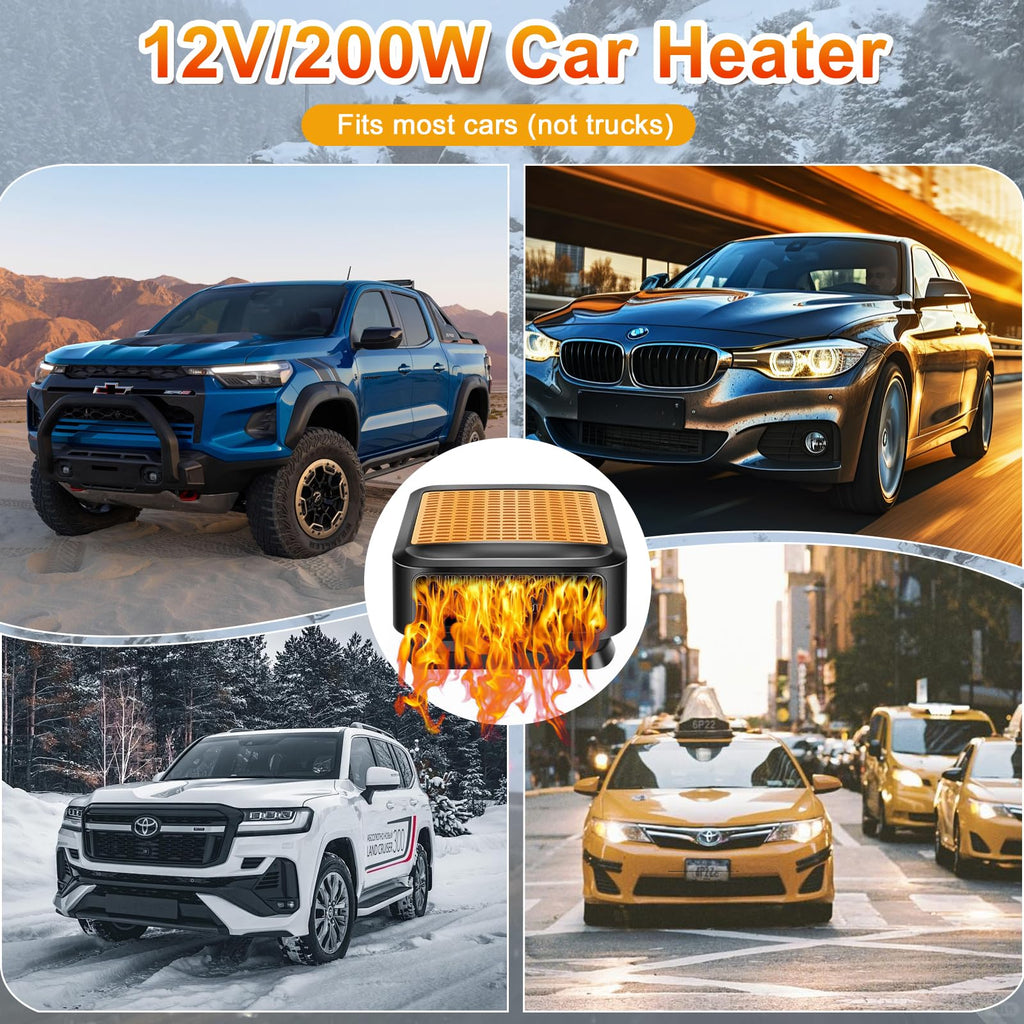 Phonery HeatWave ® Car Heater Defroster