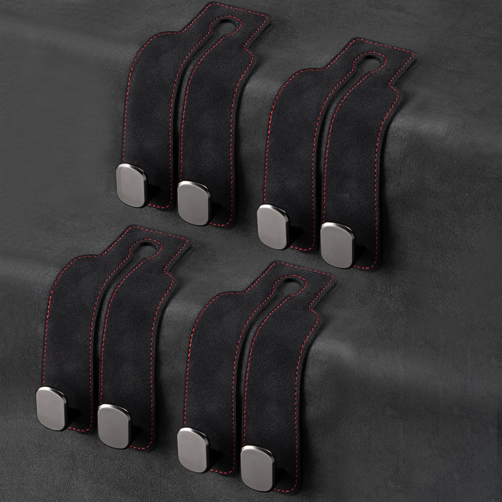 Phonery HookMate ® Headrest Hooks for Car 4 Pack