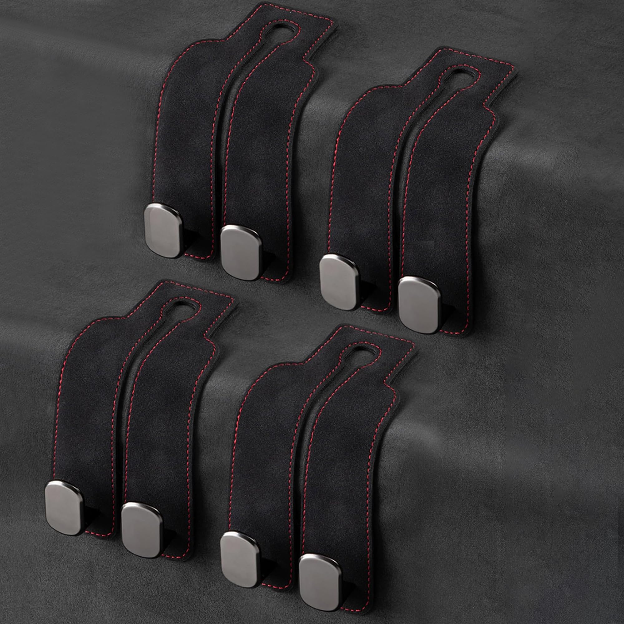 Phonery HookMate ® Headrest Hooks for Car 4 Pack