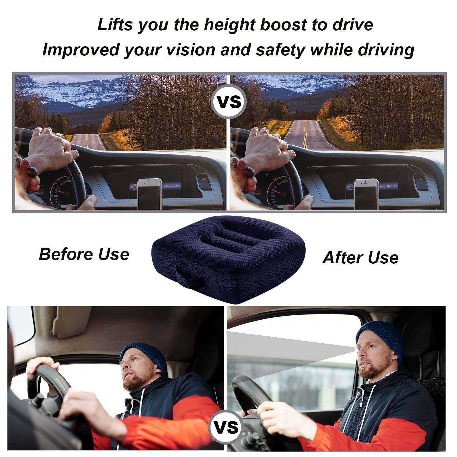 Phonery DriveUp ® Car Seat Booster Cushion