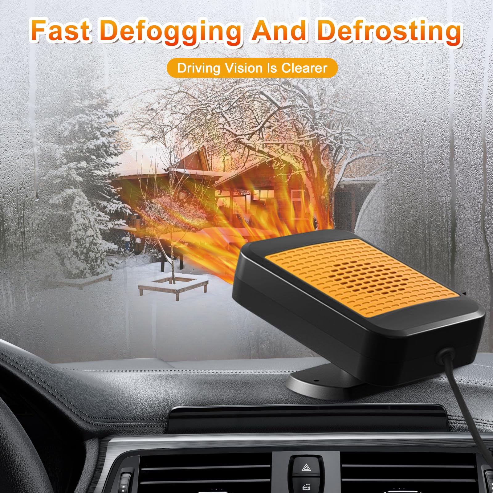Phonery HeatWave ® Car Heater Defroster