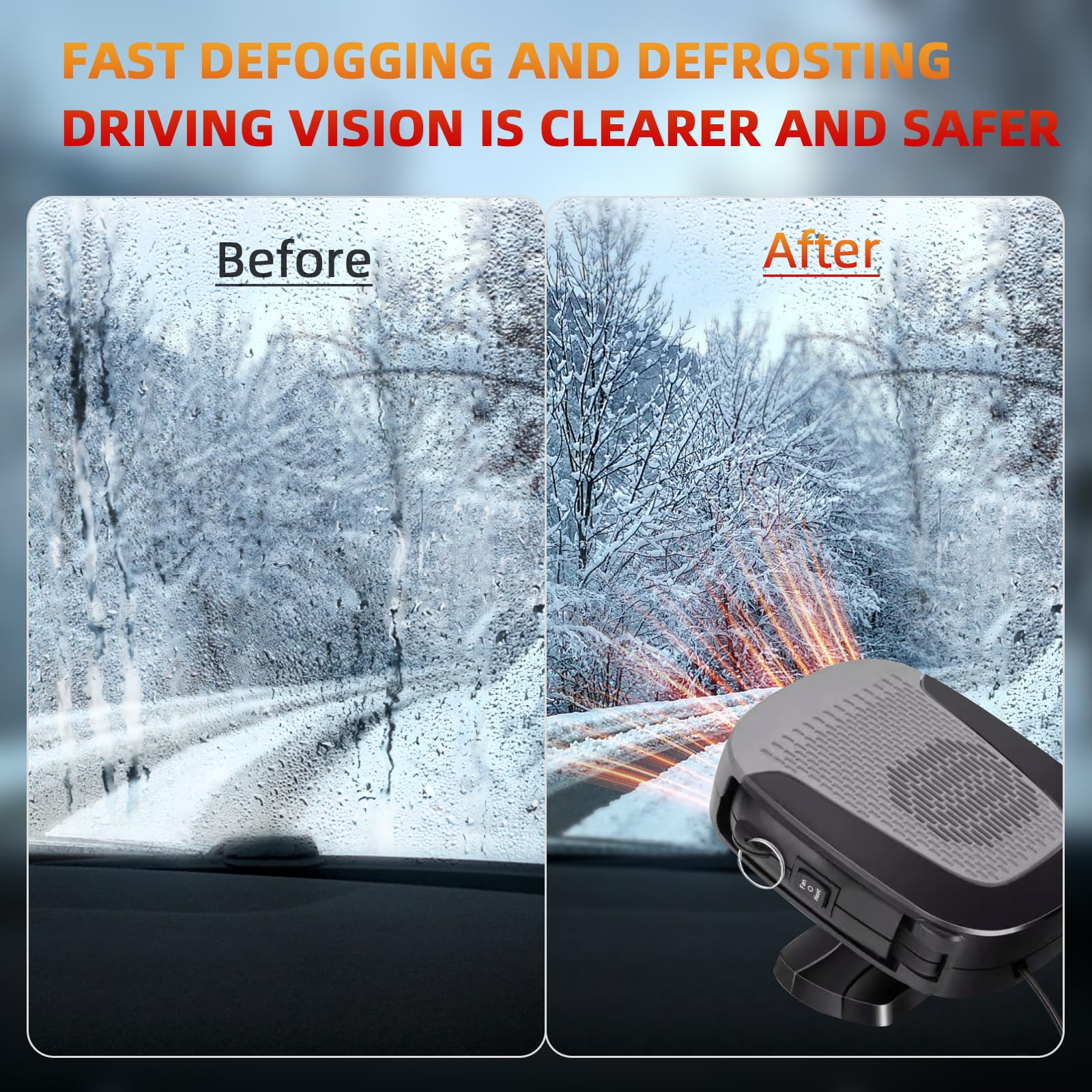 Phonery HotDrive ® Car Windshield Heater