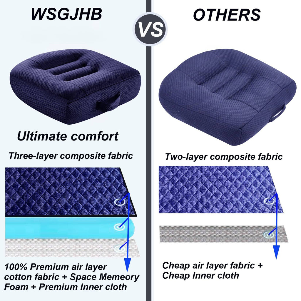 Phonery DriveUp ® Car Seat Booster Cushion