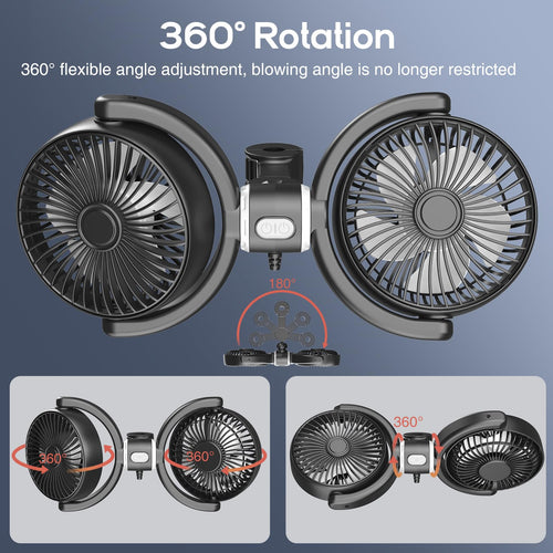 Phonery BreezeBuddy ® Car Fan for Kids