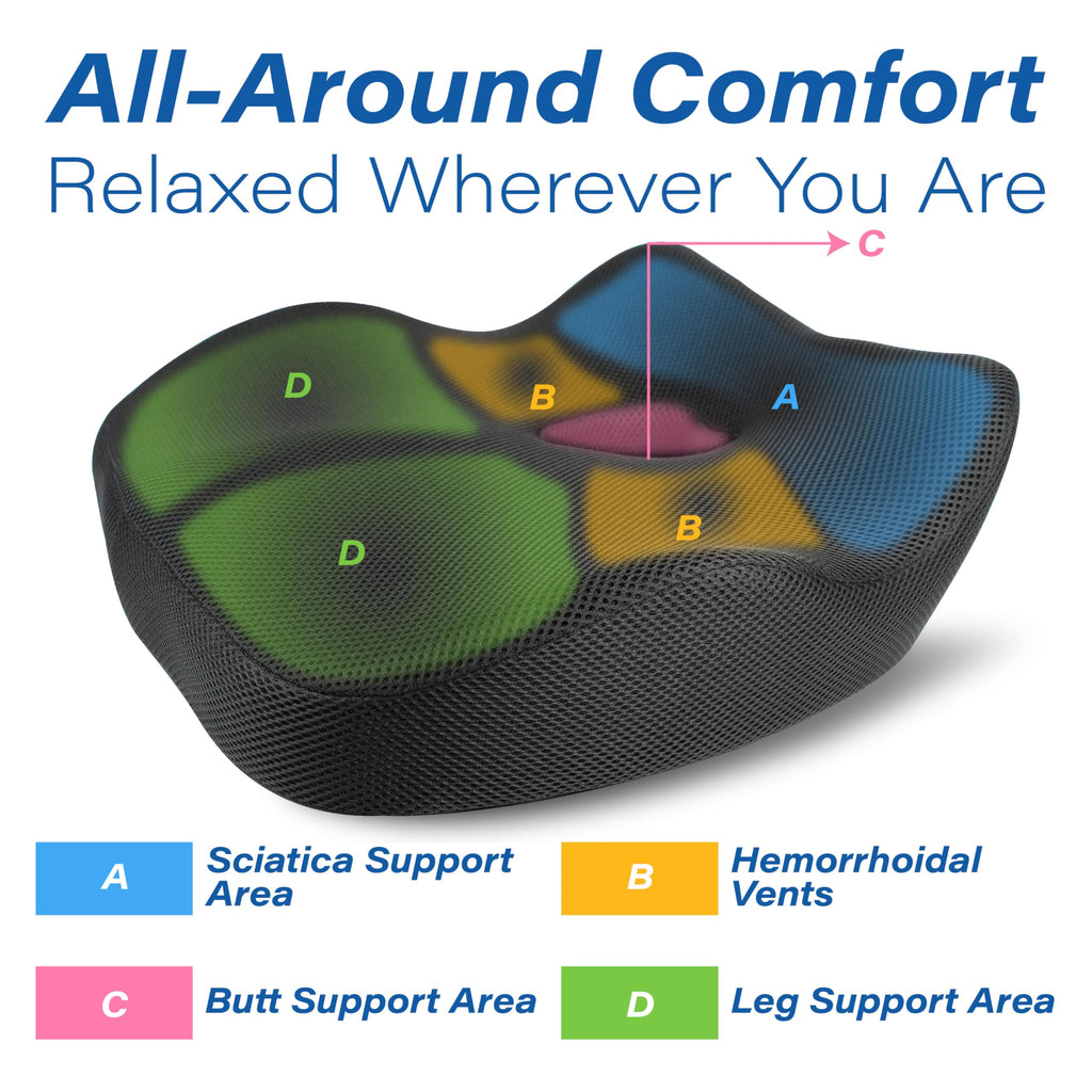 Phonery ZenSeat ® Car Seat Booster for Shorter Drivers
