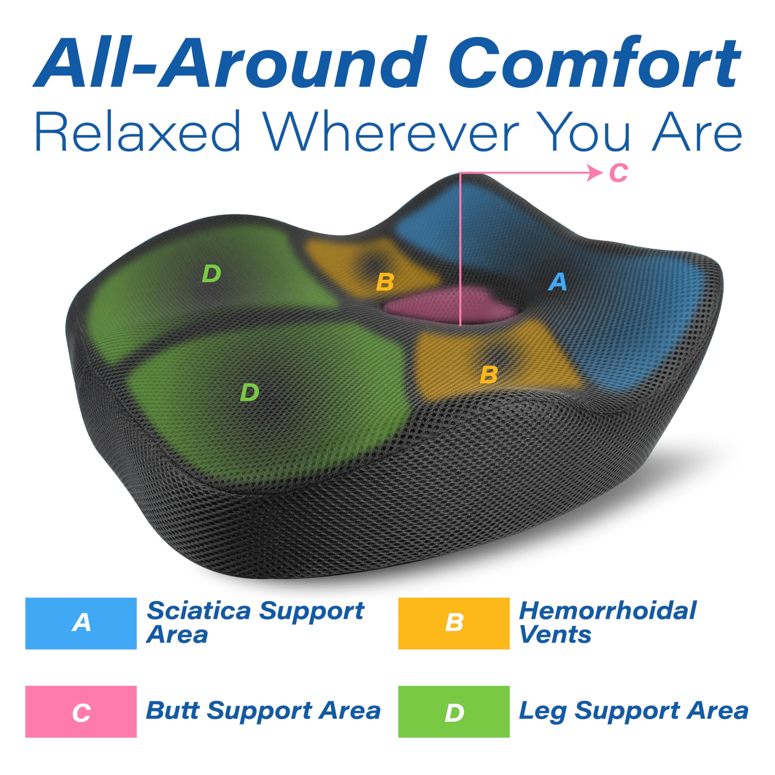 Phonery ZenSeat ® Car Seat Booster for Shorter Drivers