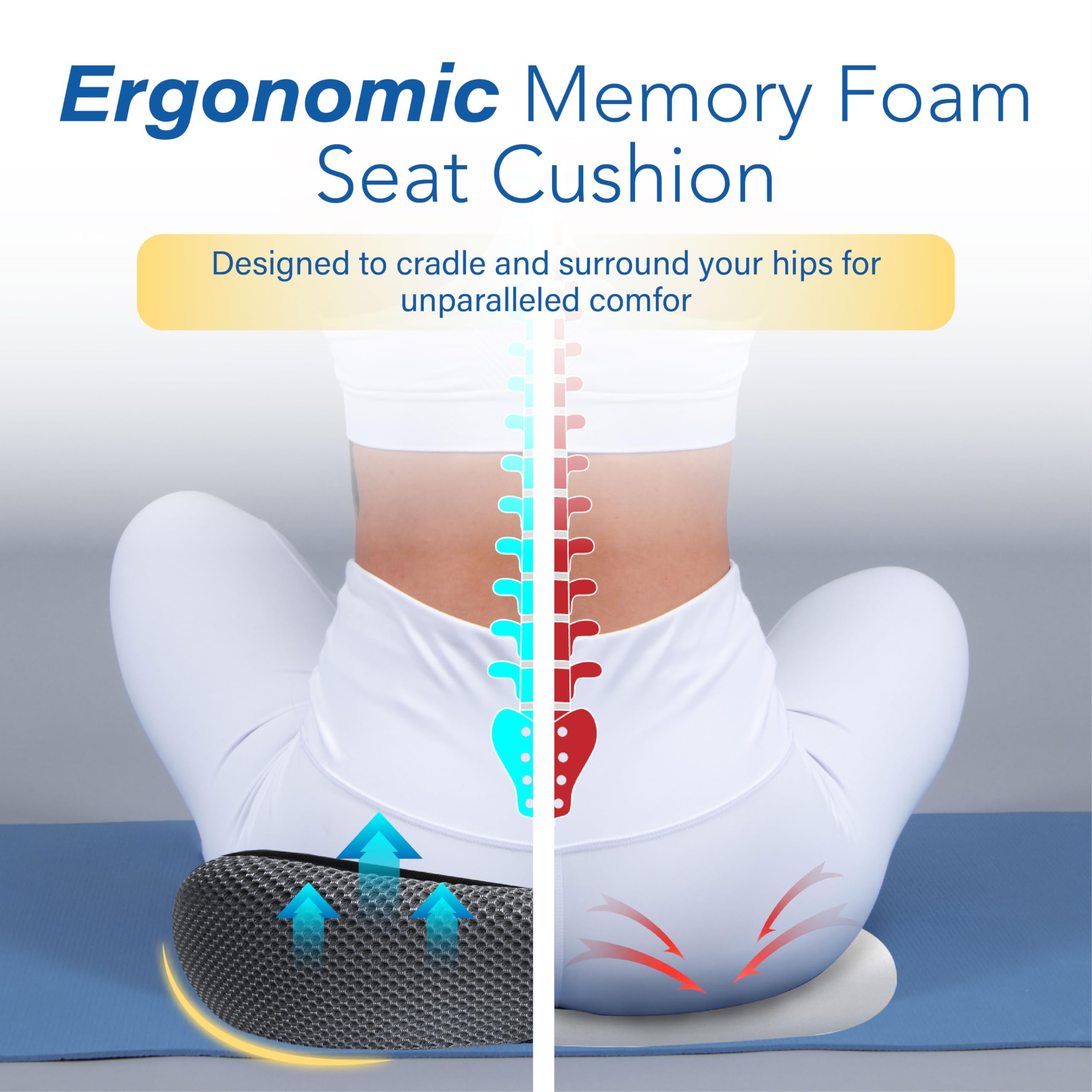 Phonery ZenSeat ® Car Seat Booster for Shorter Drivers