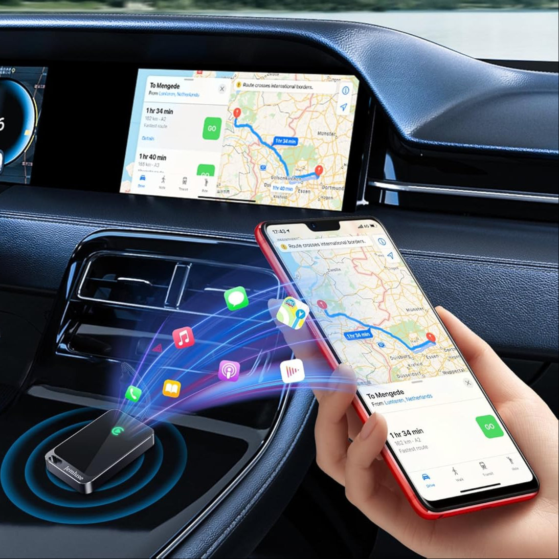 Phonery CarLink ® Wireless CarPlay Adapter