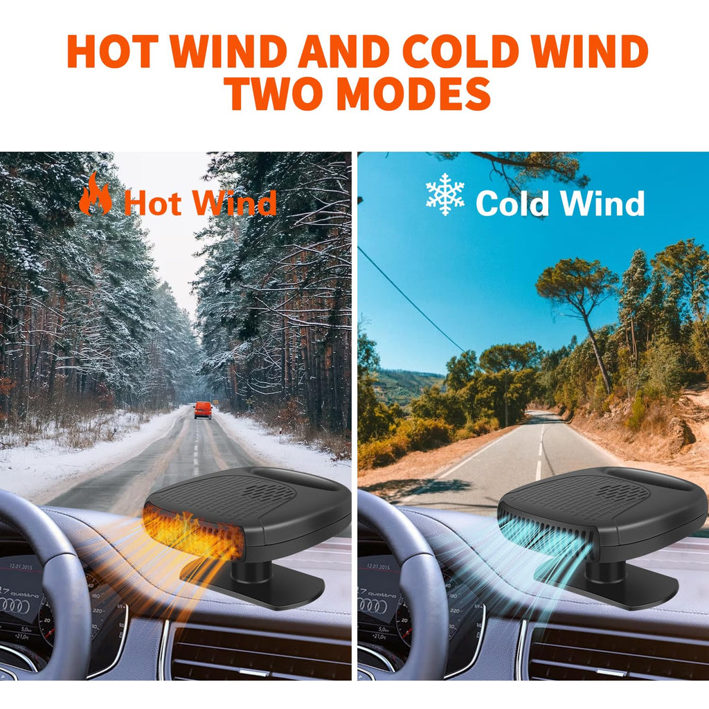 Phonery TurboHeat ® Car Heater Defroster